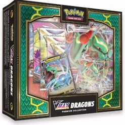 Pokémon TCG: VMAX Dragons Premium Collection - Rayquaza VMAX And Duraludon VMAX