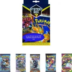 Pokémon Kaarten Booster Box 5 Packs ( Vintage Packs Seeded 1:10 ) -trading-cards Winkel 550x566