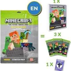 Panini - Minecraft 2 Trading Cards - Promo Pack EN -trading-cards Winkel 550x569