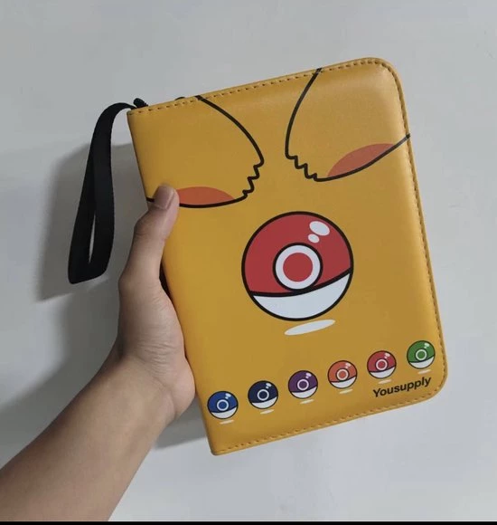 No Label Yousupply Verzamelmap Geschikt Voor Pok Mon - Map Voor 400 Kaarten - 9 Pocket - Premium Kwaliteit - Box - Binder 3 No Label Yousupply Verzamelmap Geschikt Voor Pok Mon - Map Voor 400 Kaarten - 9 Pocket - Premium Kwaliteit - Box - Binder - Afbeelding 3