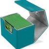 Ultimate Guard SideWinder 80+ Standard Size XenoSkin Petrol Blue Deckbox