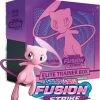 Merkloos Pokémon Kaarten Sword & Shield Fusion Strike Elite Trainer Box -| Opbergdoos Tin Speelgoed Boosterbox Elite Trainer Vmax Box Verzamelmap Evolving Skies Shining Fates Vivid Voltage Chilling Reign