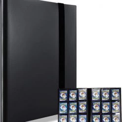 NAPI Verzamelmap Geschikt Voor Pok Mon - Map Voor 360 Kaarten - 20 Pagina S - 9 Pocket - A4 Formaat - Premium Kwaliteit - Box - Binder