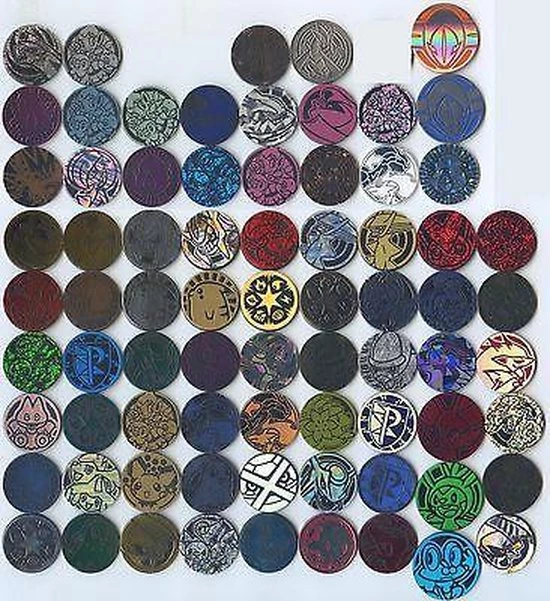 Pok?mon Pokemon 5 Verschillende Head & Tail Coins 1 Pok?mon Pokemon 5 Verschillende Head & Tail Coins