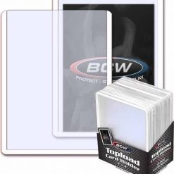 BCW Toploaders - Toploaders Pokemon Kaarten - Witte Rand - 25 Stuks