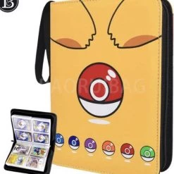 No Label Yousupply Verzamelmap Geschikt Voor Pok Mon - Map Voor 400 Kaarten - 9 Pocket - Premium Kwaliteit - Box - Binder