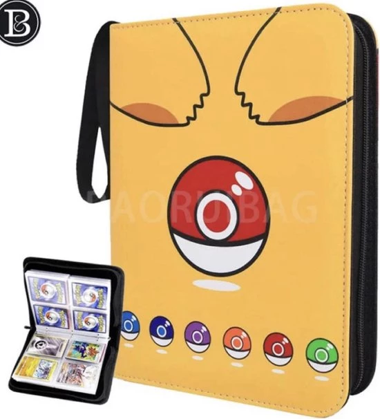 No Label Yousupply Verzamelmap Geschikt Voor Pok Mon - Map Voor 400 Kaarten - 9 Pocket - Premium Kwaliteit - Box - Binder 1 No Label Yousupply Verzamelmap Geschikt Voor Pok Mon - Map Voor 400 Kaarten - 9 Pocket - Premium Kwaliteit - Box - Binder