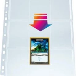 Gamegenic Toploading Ultrasonic 9-Pocket Pages Pack (10 Pagina Per Pack) -trading-cards Winkel 550x614 2