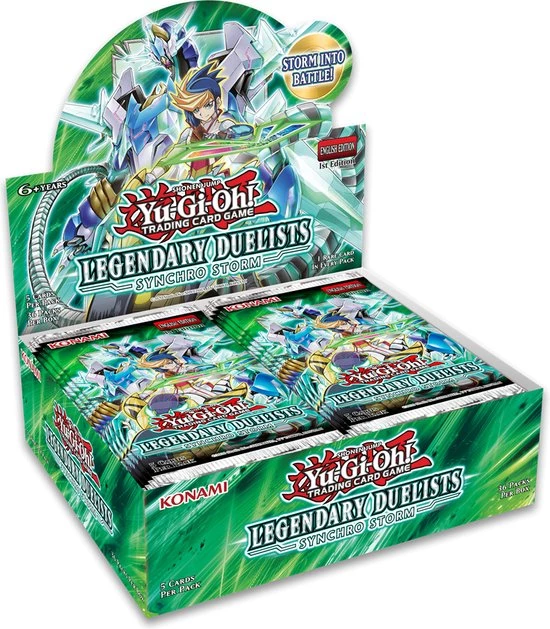 Konami Yu-Gi-Oh! TCG - Legendary Duelists: Synchro Storm Booster Pack Display (36 Boosters) Engelstalig 1 Konami Yu-Gi-Oh! TCG - Legendary Duelists: Synchro Storm Booster Pack Display (36 Boosters) Engelstalig