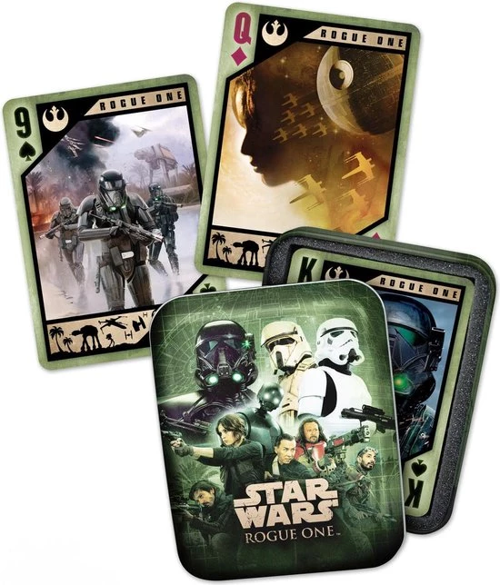 Star Wars Rogue One Spelkaarten In Metalen Verpakking 2 Star Wars Rogue One Spelkaarten In Metalen Verpakking - Afbeelding 2
