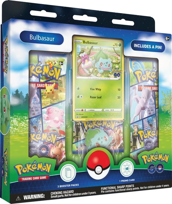 Pokémon Go Pin Box Collection - Bulbasaur - Pokémon Kaarten 1 Pokémon Go Pin Box Collection - Bulbasaur - Pokémon Kaarten