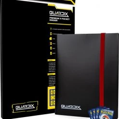 trading-cards Winkel 16 GuardiX Pokemon Verzamelmap - Verzamelmap A4 - Pok Mon Map Voor Kaarten - 9 Pocket Binder - Zwart