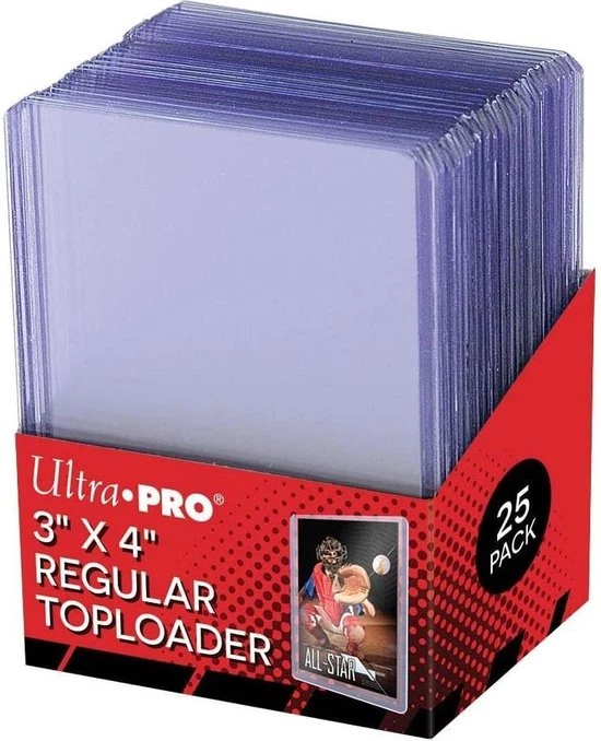 Ultrapro Pokemon Kaarten Toploaders| 25x Stuks | Ultra Pro 3x4 |Regular|Toploader | TCG | Kaarthouders | Ultra Pro | Cards Toploader| Plastiek| Holder | Toploader | Transparant 1 Ultrapro Pokemon Kaarten Toploaders| 25x Stuks | Ultra Pro 3x4 |Regular|Toploader | TCG | Kaarthouders | Ultra Pro | Cards Toploader| Plastiek| Holder | Toploader | Transparant