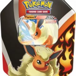 Pok?mon Pok Mon Kaarten Fall Tin Eevee Evolution - Flareon V