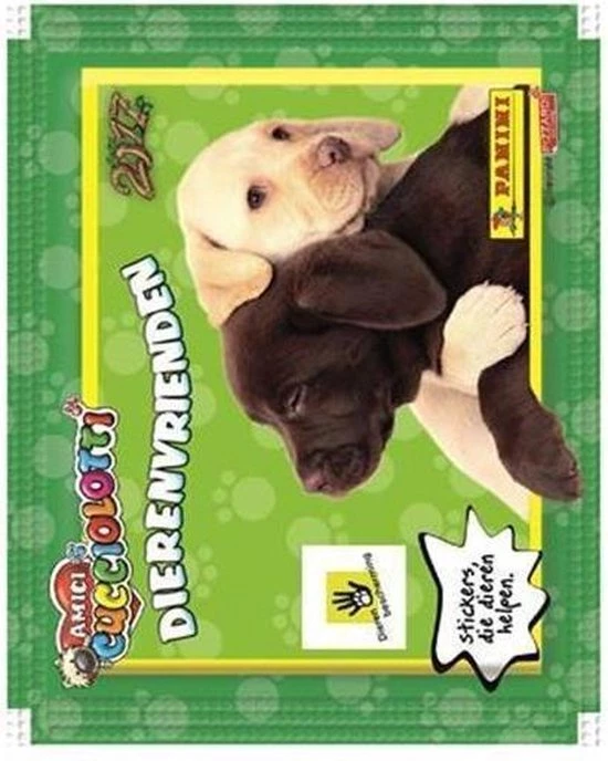 Panini Dierenvrienden Stickerzakje 1 Panini Dierenvrienden Stickerzakje