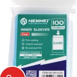 Henwei Premium Pok Mon Kaarten Sleeves | Yu Gi Oh | Verzamelkaarten | 300 Stucks | 66 X 88mm | Penny Sleeves | Pokemon Sleeves | Pokemon Sleeves Plastic