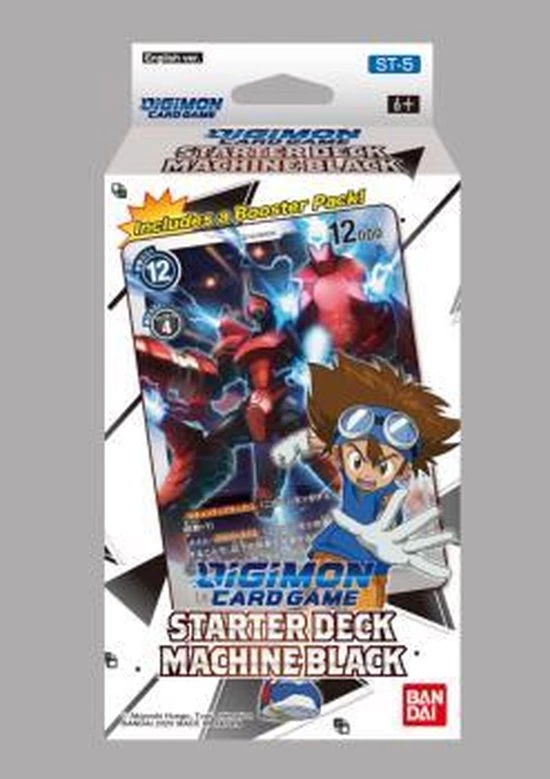 Bandai Namco Digimon TCG Starter Deck Machine Black 2 Bandai Namco Digimon TCG Starter Deck Machine Black - Afbeelding 2