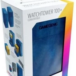 Gamegenic Deckbox Watchtower 100+ Convertible Blue -trading-cards Winkel 550x805